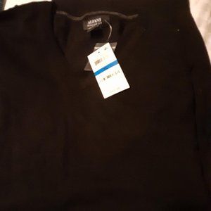 Mens NEW Alfani  Long Sleeve Light V Neck